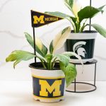 University of Michigan (UMich) 7.5 in Pots™ (Made in USA) 2pc/set