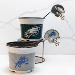 Detroit Lions 7.5 in Pots™ (Made in USA) 2pc/set - Image 2