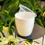 Self Watering Round Plastic Planter (4 pots per order) - Image 3